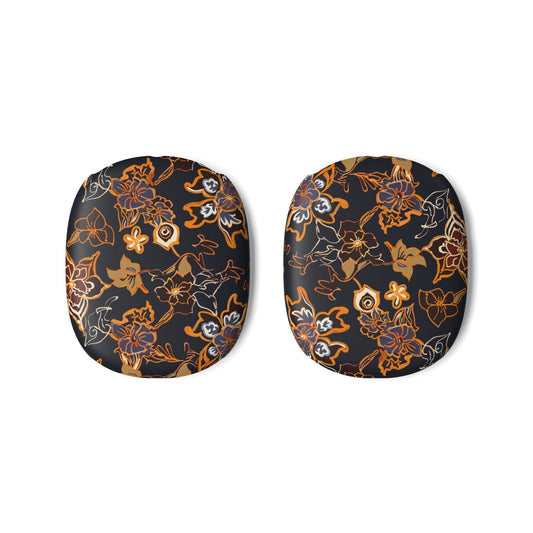 AirPod Max Case β Black & Gold Floral Protective Shell - DIGITAL X