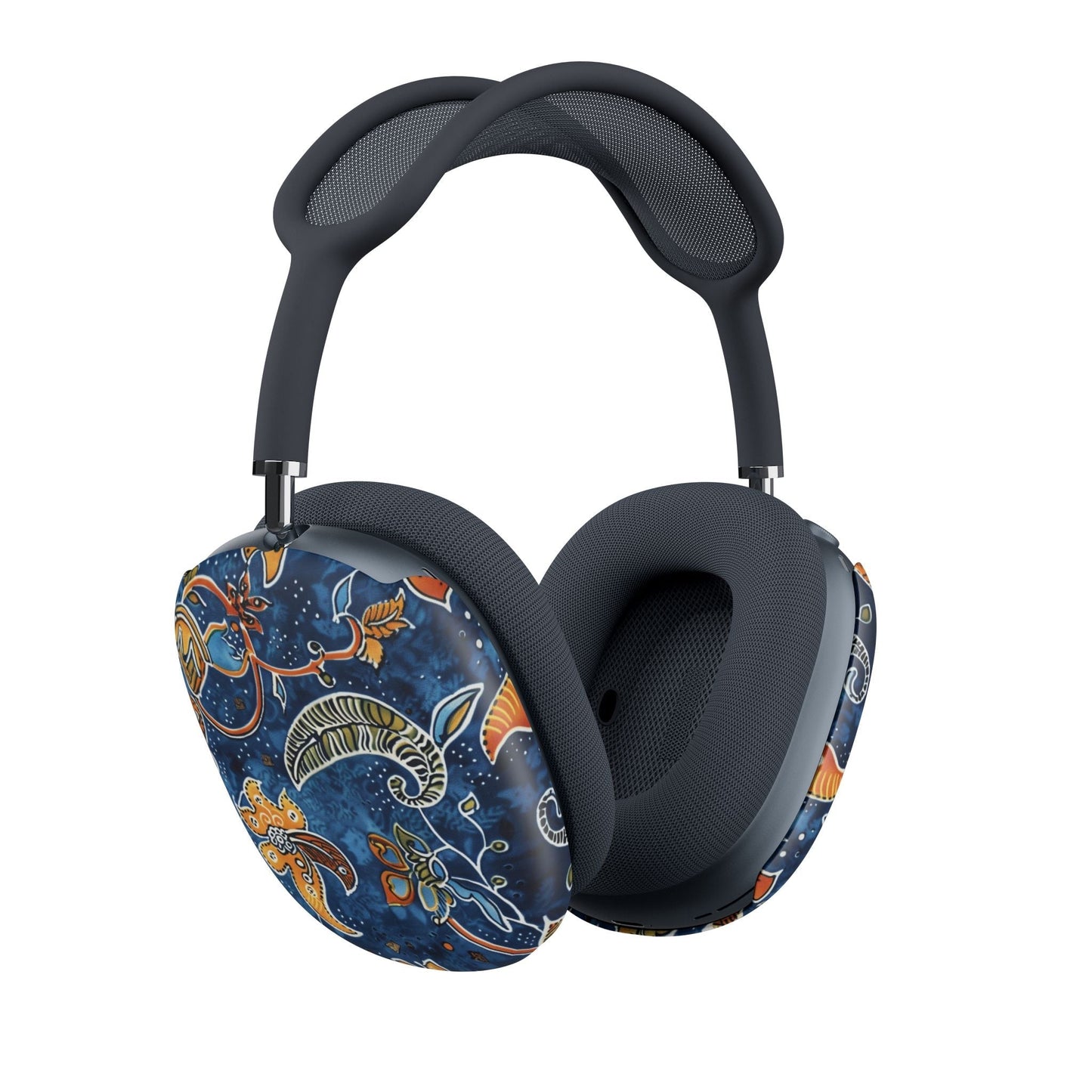 AirPod Max Case — Blue Paisley Floral Protective Covers - DIGITAL X