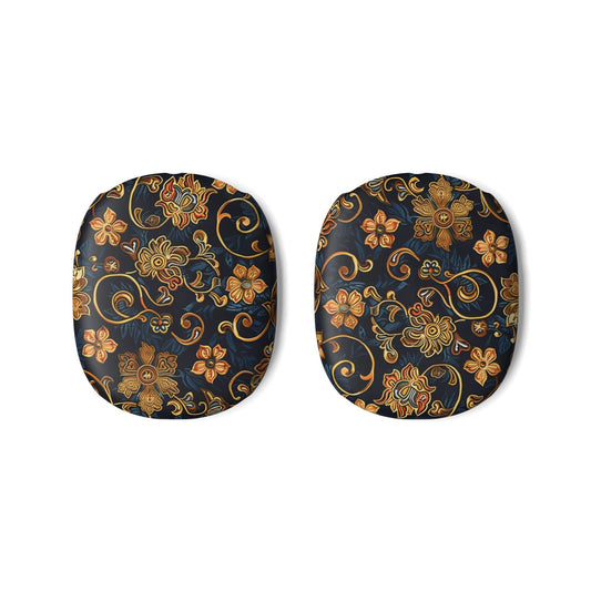 AirPod Max Case — Vintage Gold Floral Pattern - DIGITAL X