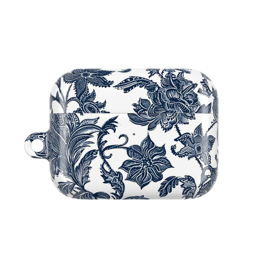 Floral Blue Porcelain AirPod Case - DIGITAL X