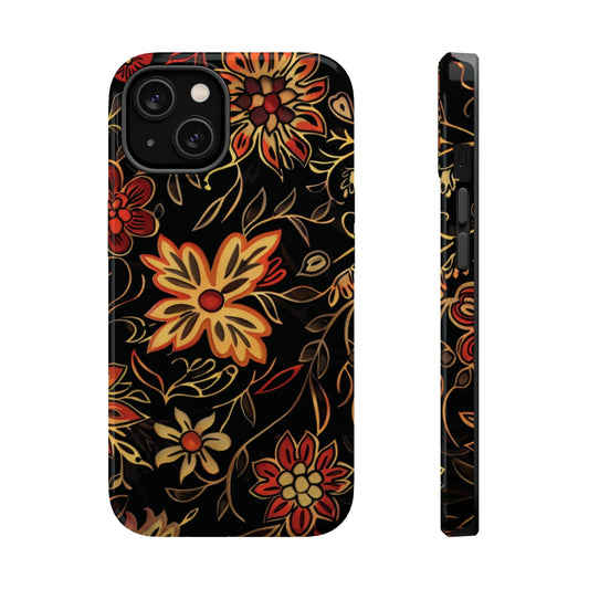 Floral Folklore Magnetic Impact - Resistant Phone Case - DIGITAL X