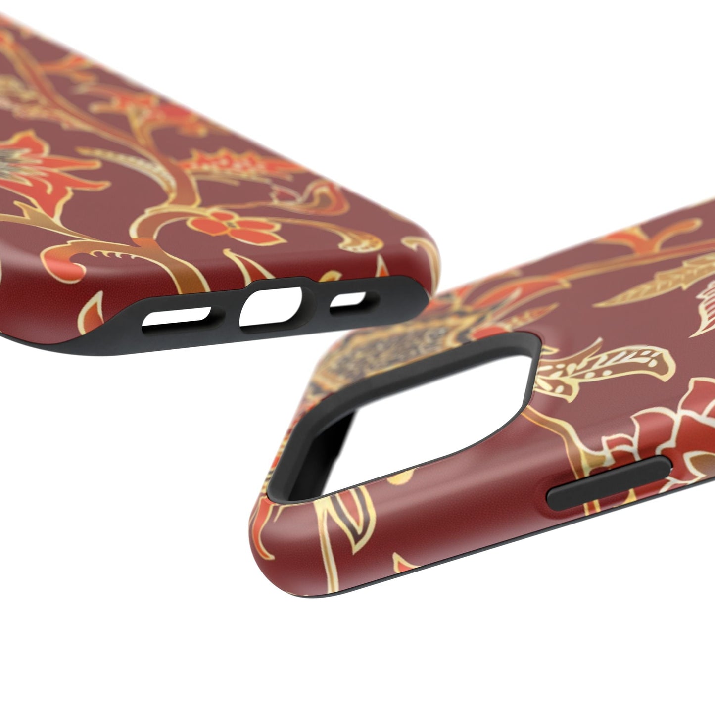 Floral Paisley Magnetic Impact Phone Case - DIGITAL X