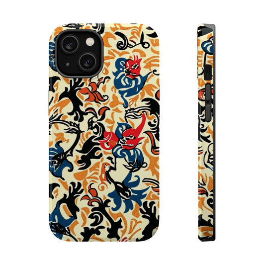 Floral Tattoo - Style Magnetic Phone Case β Impact - Resistant - DIGITAL X