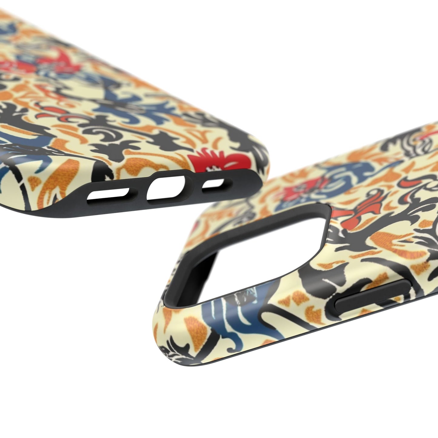 Floral Tattoo - Style Magnetic Phone Case — Impact - Resistant - DIGITAL X