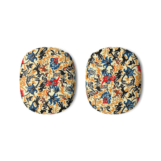 Floral Vine Pattern AirPod Max Earcup Covers β Vintage Botanical Design - DIGITAL X