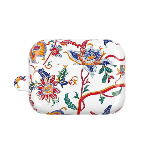Floral Vintage AirPod Case — Colorful Botanical Protective Cover - DIGITAL X