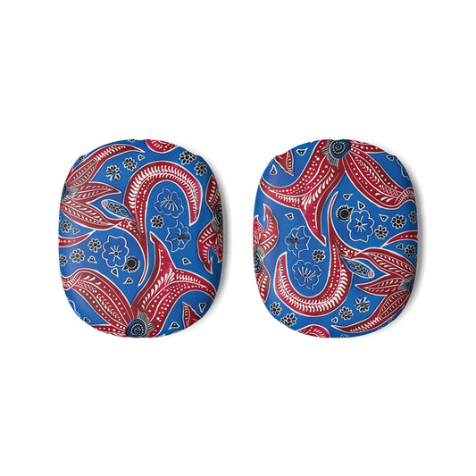 Paisley Pattern AirPod Max Cases β Red & Blue Bandana - Style Headphone Covers - DIGITAL X