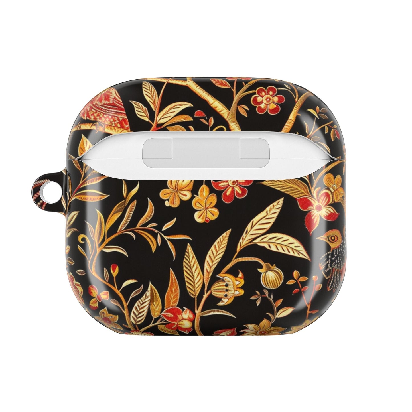 AirPod Case — Black & Gold Floral Bird Protective Case - DIGITAL X