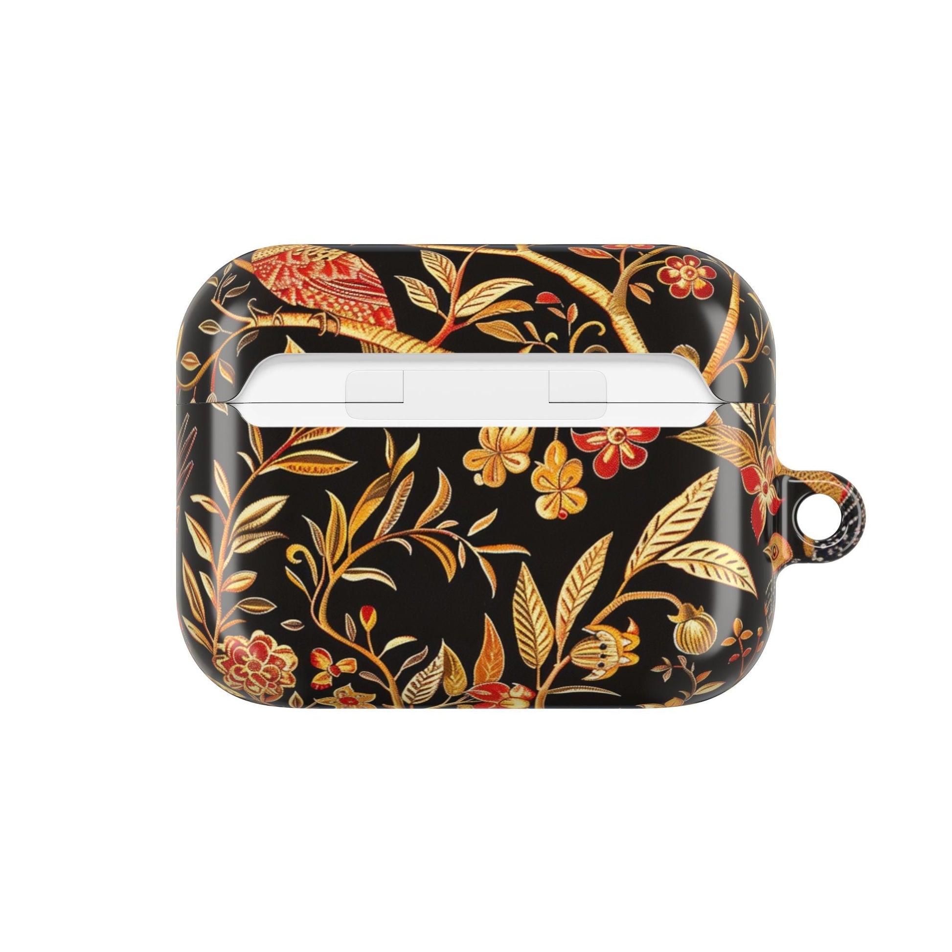 AirPod Case — Black & Gold Floral Bird Protective Case - DIGITAL X