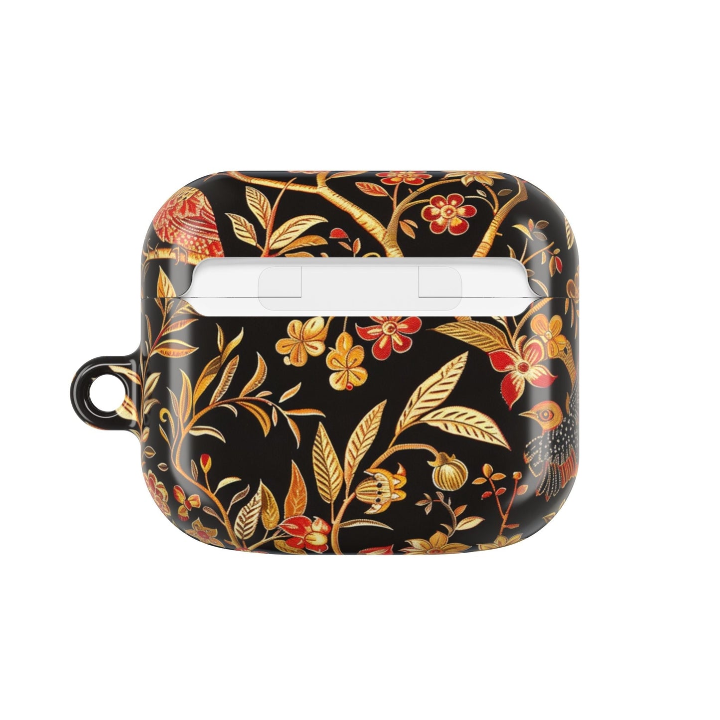 AirPod Case — Black & Gold Floral Bird Protective Case - DIGITAL X