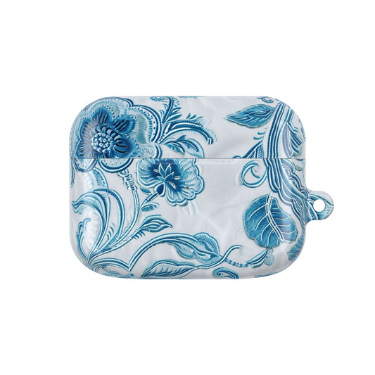 AirPod Case — Blue Floral Ceramic Pattern Protective Cover - DIGITAL X