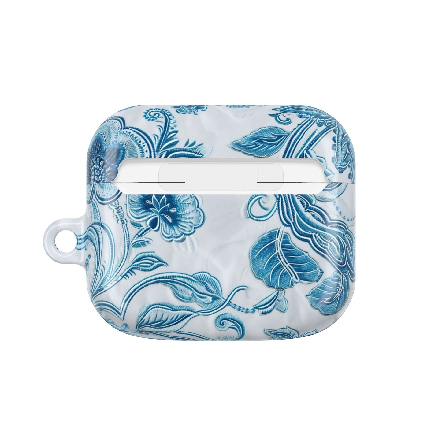 AirPod Case — Blue Floral Ceramic Pattern Protective Cover - DIGITAL X