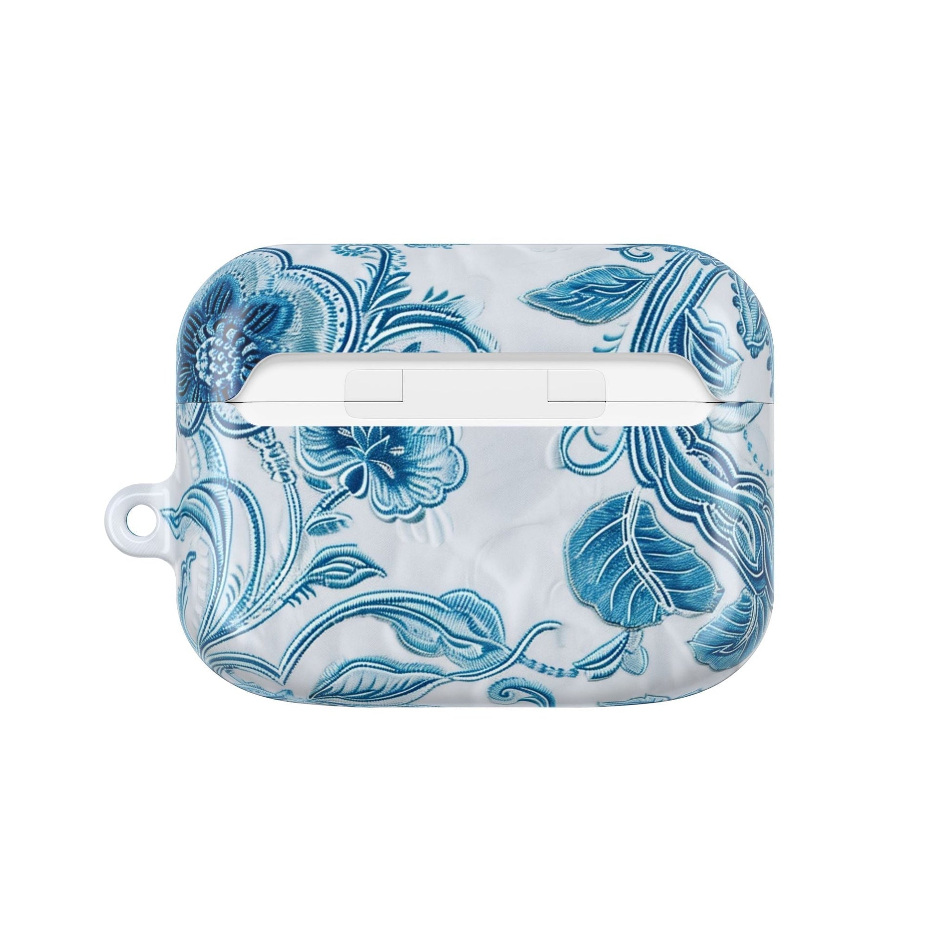 AirPod Case — Blue Floral Ceramic Pattern Protective Cover - DIGITAL X