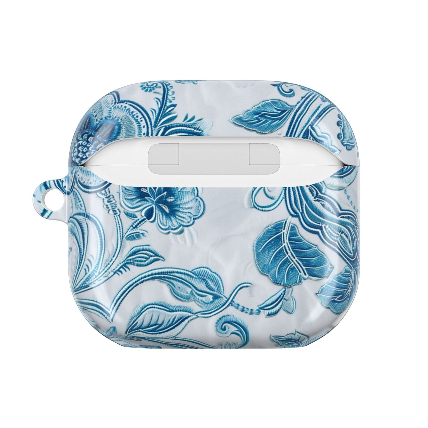 AirPod Case — Blue Floral Ceramic Pattern Protective Cover - DIGITAL X