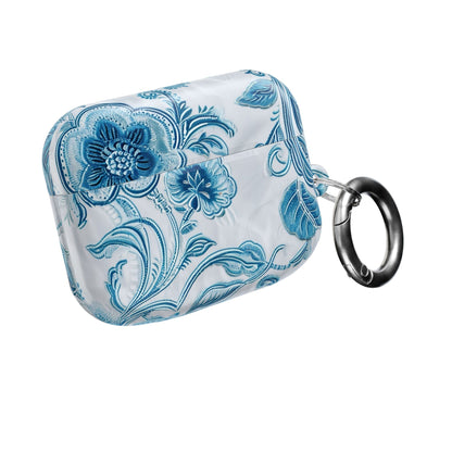 AirPod Case — Blue Floral Ceramic Pattern Protective Cover - DIGITAL X