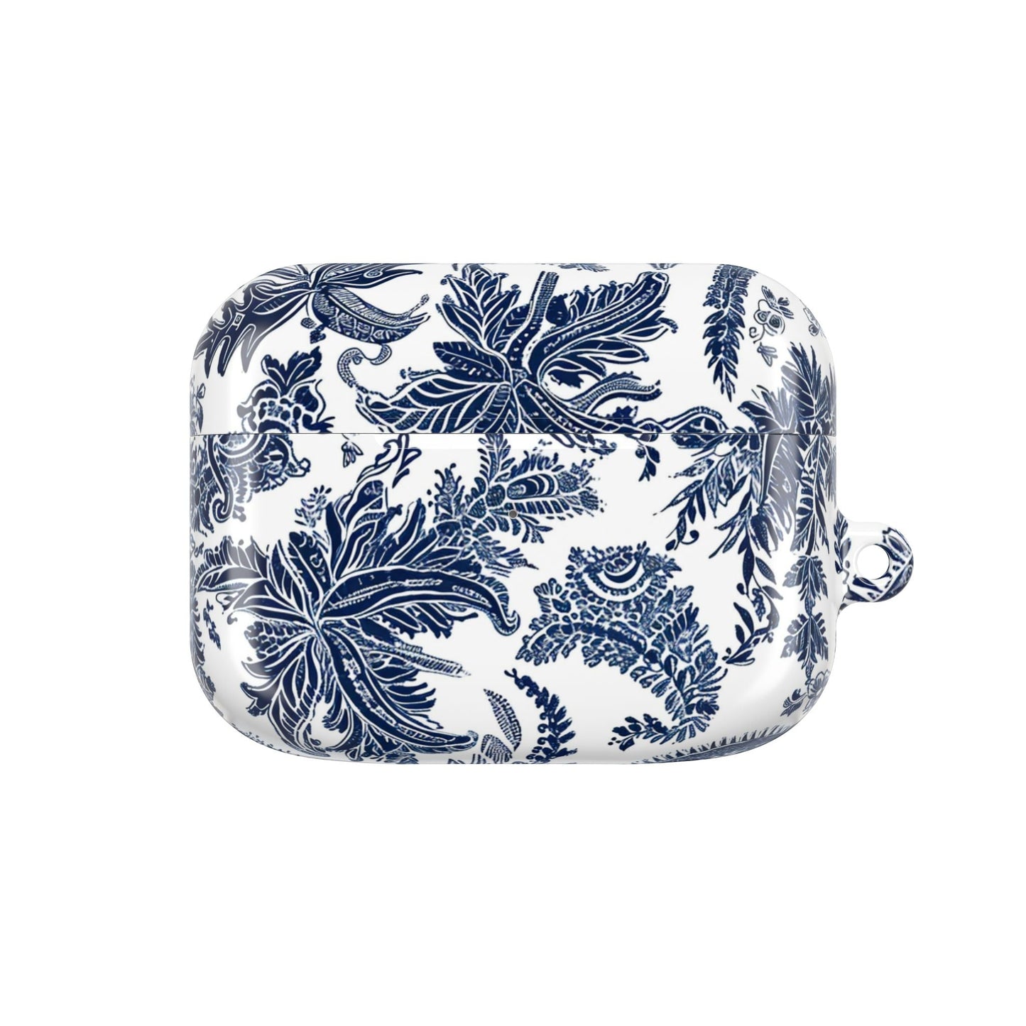AirPod Case — Blue Floral Paisley Protective Cover - DIGITAL X
