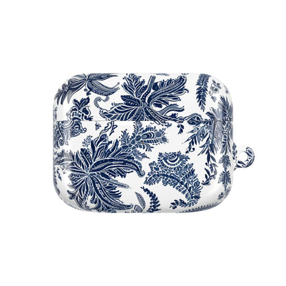 AirPod Case — Blue Floral Paisley Protective Cover - DIGITAL X