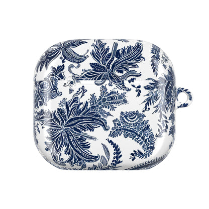 AirPod Case — Blue Floral Paisley Protective Cover - DIGITAL X