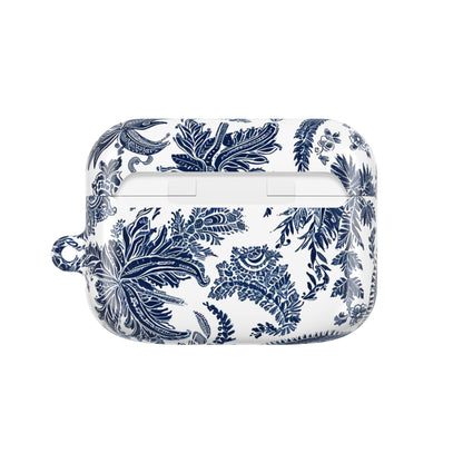 AirPod Case — Blue Floral Paisley Protective Cover - DIGITAL X