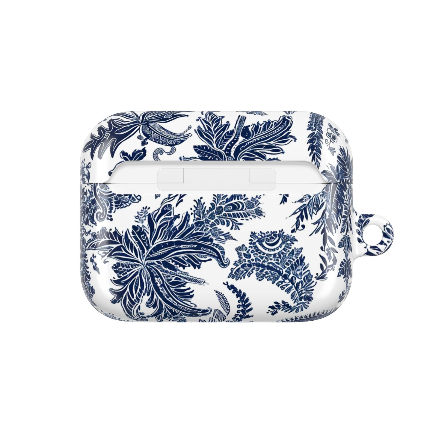 AirPod Case — Blue Floral Paisley Protective Cover - DIGITAL X