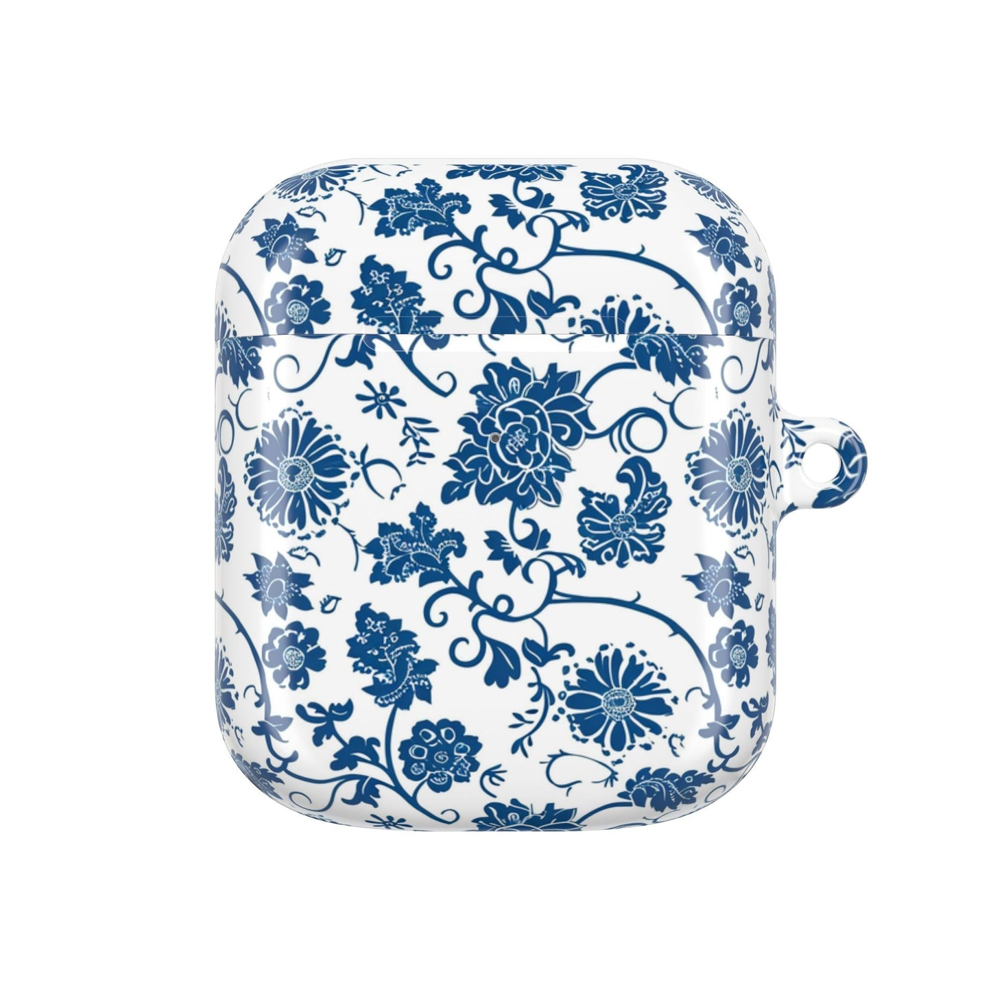 AirPod Case — Blue Floral Porcelain Pattern Protective Cover - DIGITAL X
