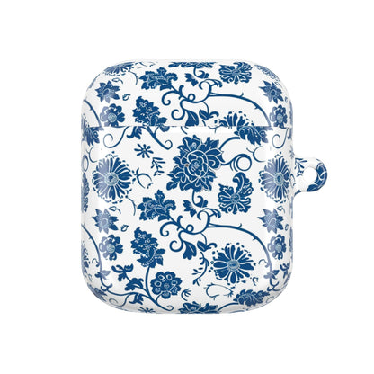 AirPod Case — Blue Floral Porcelain Pattern Protective Cover - DIGITAL X