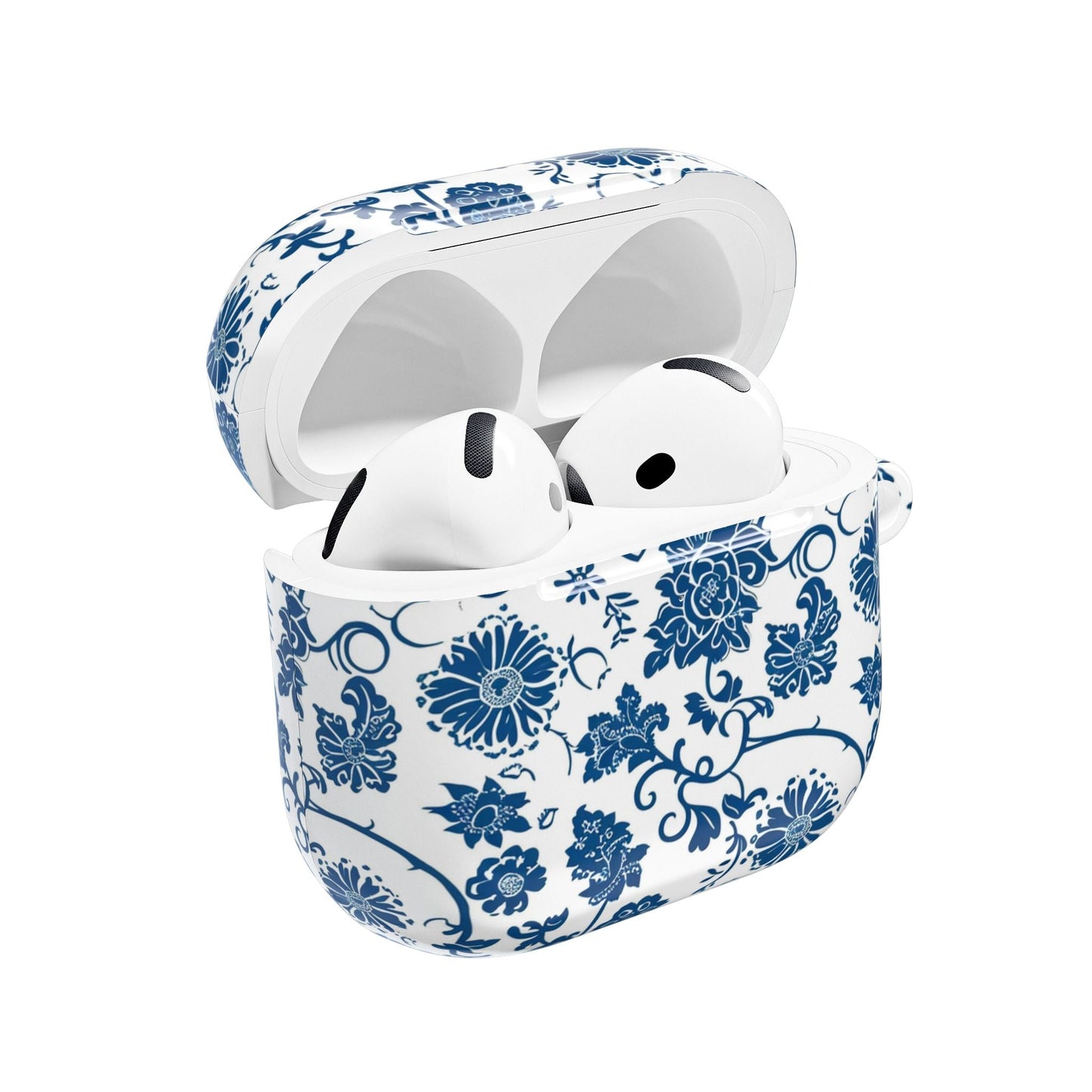 AirPod Case — Blue Floral Porcelain Pattern Protective Cover - DIGITAL X
