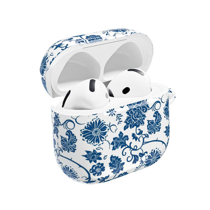 AirPod Case — Blue Floral Porcelain Pattern Protective Cover - DIGITAL X