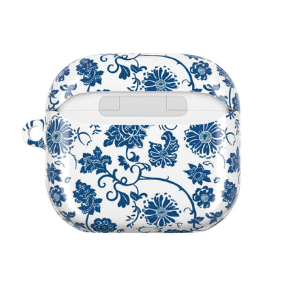 AirPod Case — Blue Floral Porcelain Pattern Protective Cover - DIGITAL X
