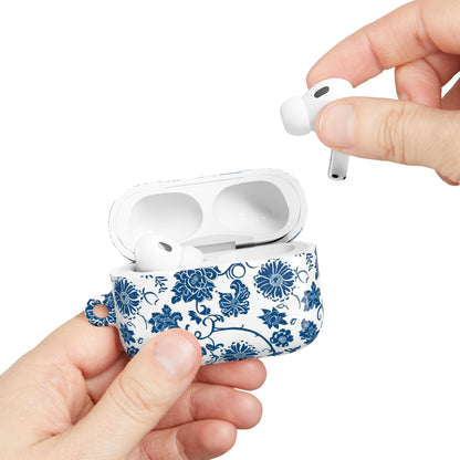 AirPod Case — Blue Floral Porcelain Pattern Protective Cover - DIGITAL X