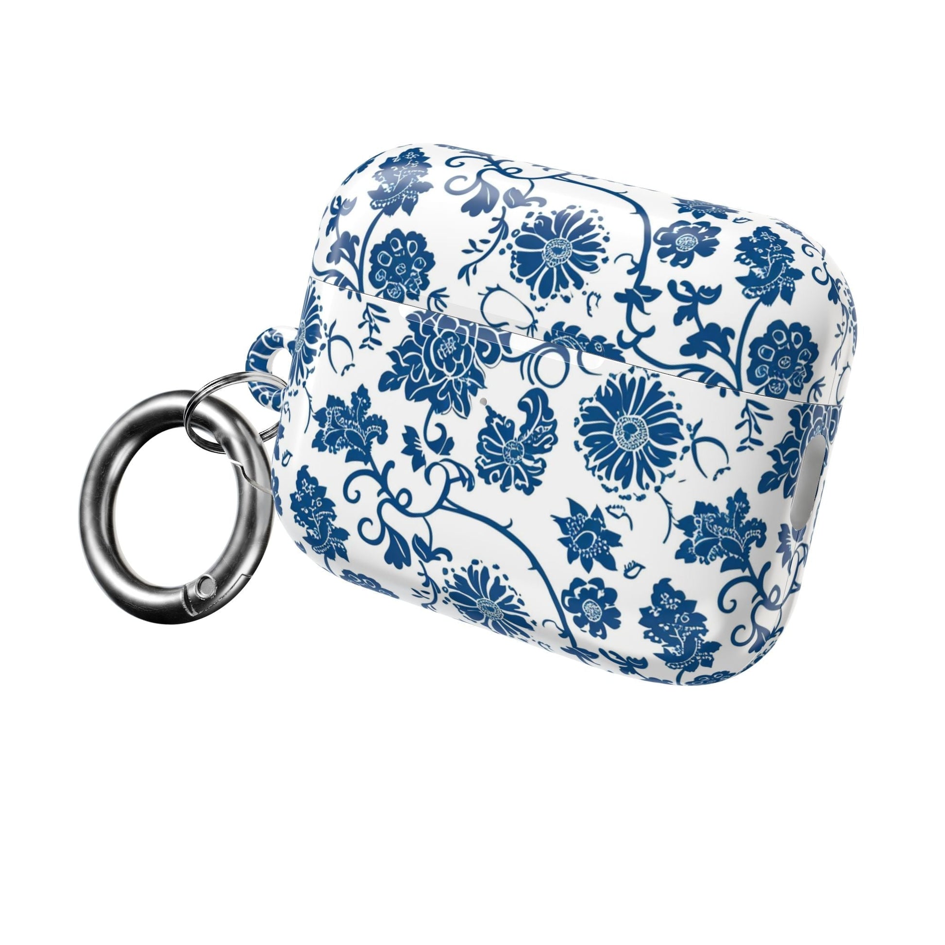 AirPod Case — Blue Floral Porcelain Pattern Protective Cover - DIGITAL X