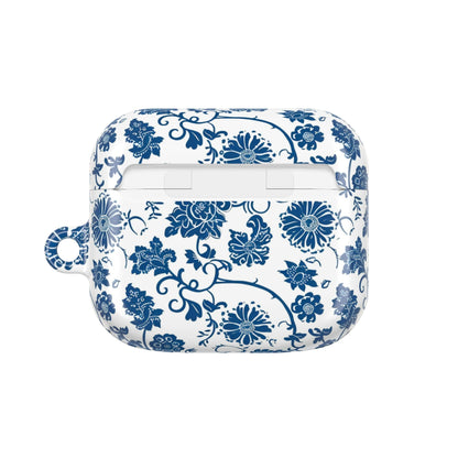 AirPod Case — Blue Floral Porcelain Pattern Protective Cover - DIGITAL X