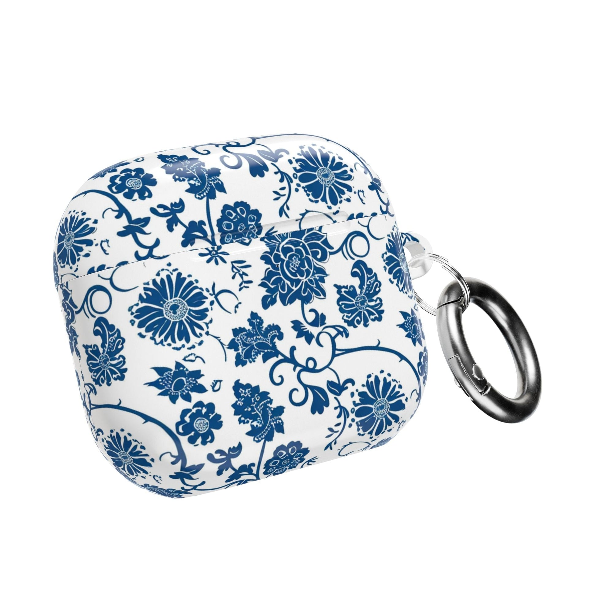 AirPod Case — Blue Floral Porcelain Pattern Protective Cover - DIGITAL X