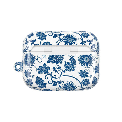 AirPod Case — Blue Floral Porcelain Pattern Protective Cover - DIGITAL X