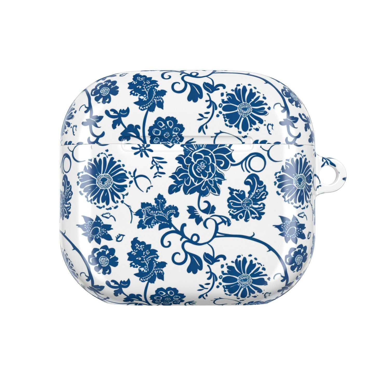 AirPod Case — Blue Floral Porcelain Pattern Protective Cover - DIGITAL X