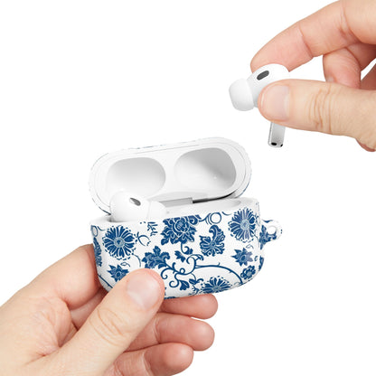 AirPod Case — Blue Floral Porcelain Pattern Protective Cover - DIGITAL X