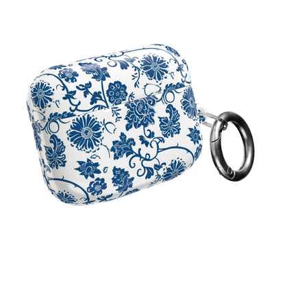 AirPod Case — Blue Floral Porcelain Pattern Protective Cover - DIGITAL X