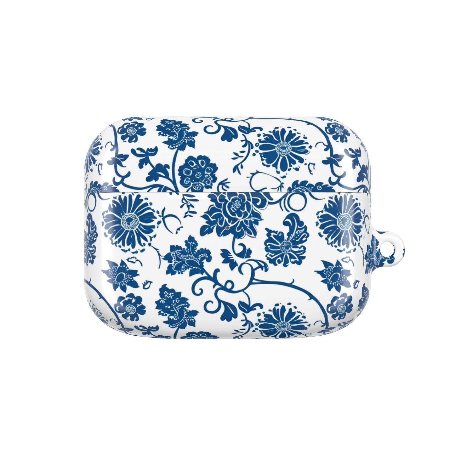 AirPod Case — Blue Floral Porcelain Pattern Protective Cover - DIGITAL X