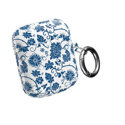 AirPod Case — Blue Floral Porcelain Pattern Protective Cover - DIGITAL X