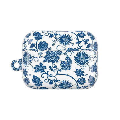 AirPod Case — Blue Floral Porcelain Pattern Protective Cover - DIGITAL X