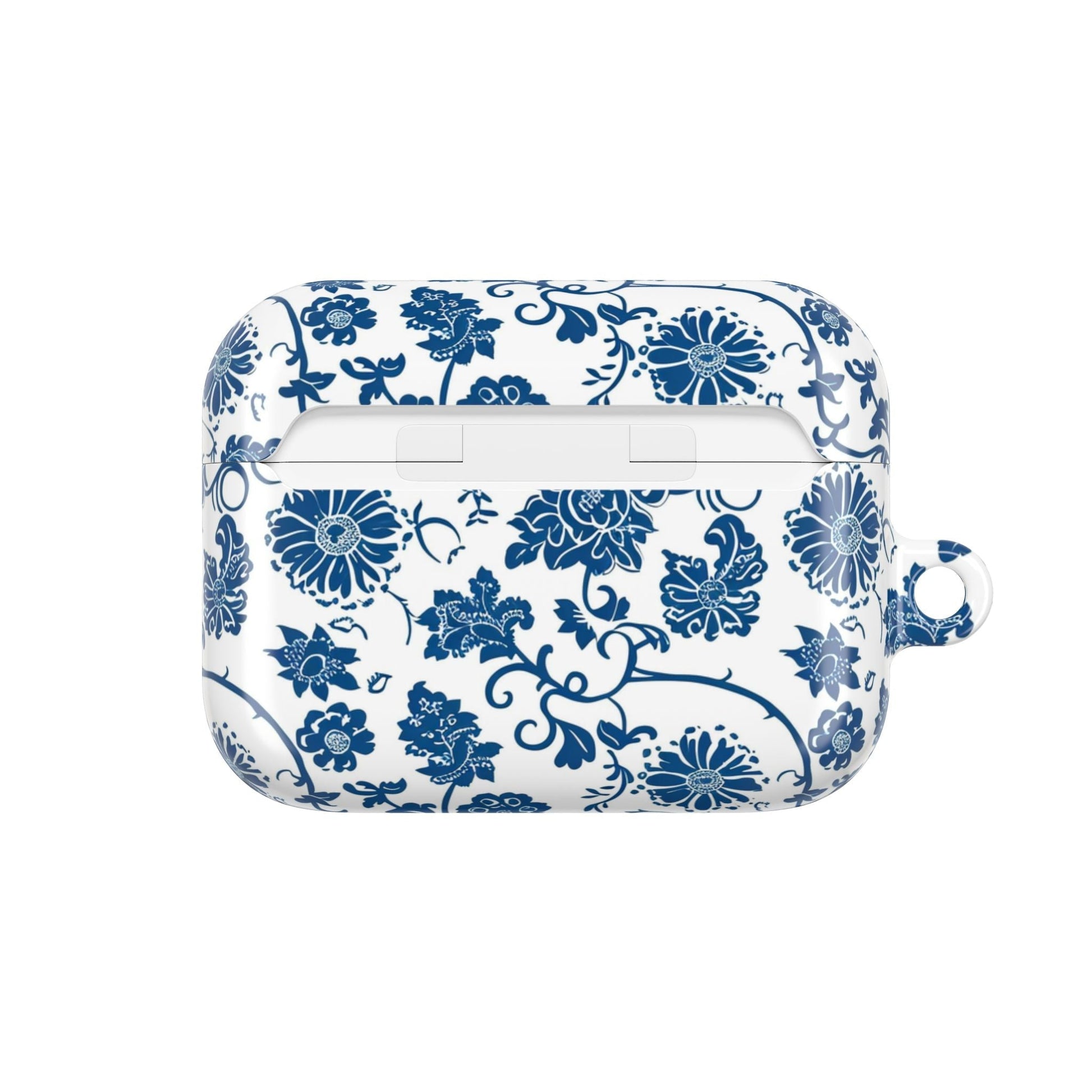 AirPod Case — Blue Floral Porcelain Pattern Protective Cover - DIGITAL X