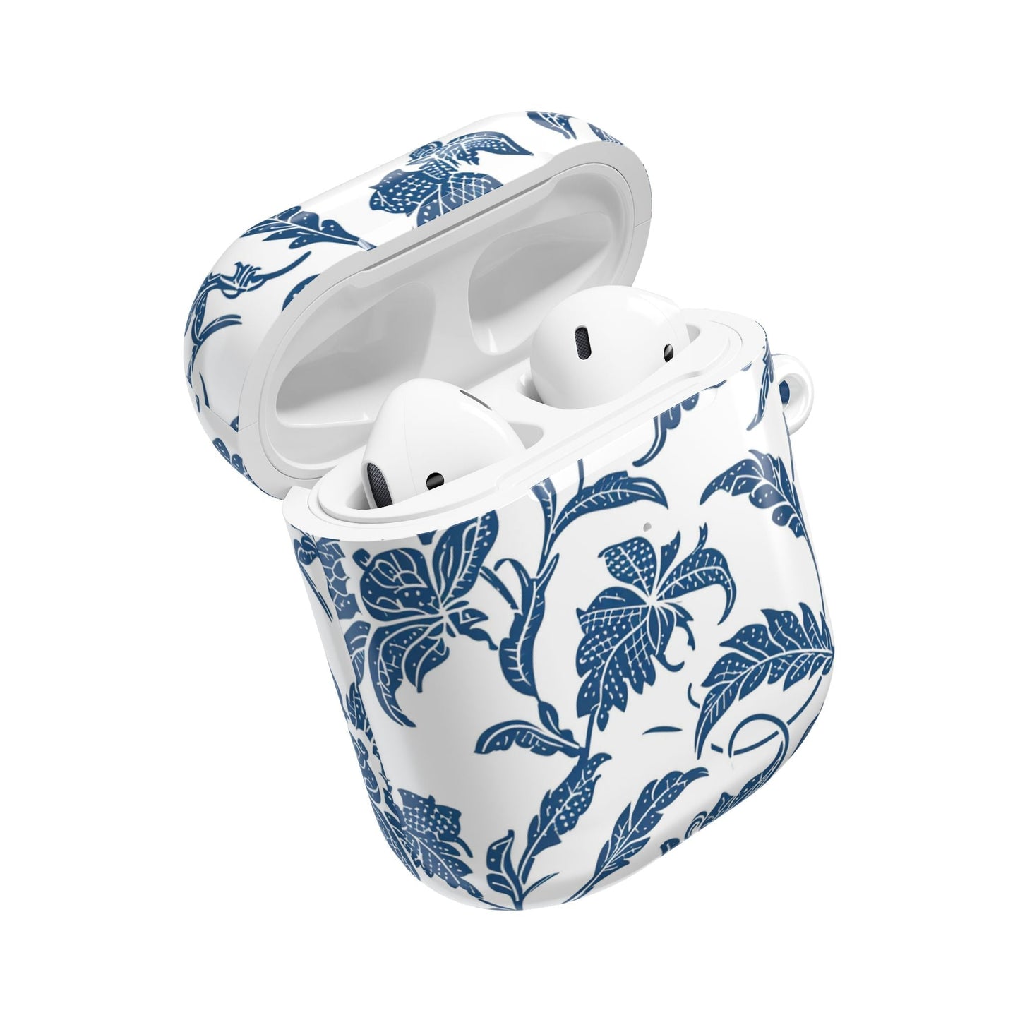 AirPod Case — Blue Floral Vintage Porcelain Pattern - DIGITAL X