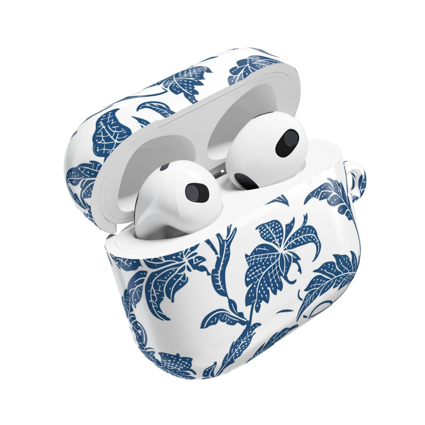 AirPod Case — Blue Floral Vintage Porcelain Pattern - DIGITAL X
