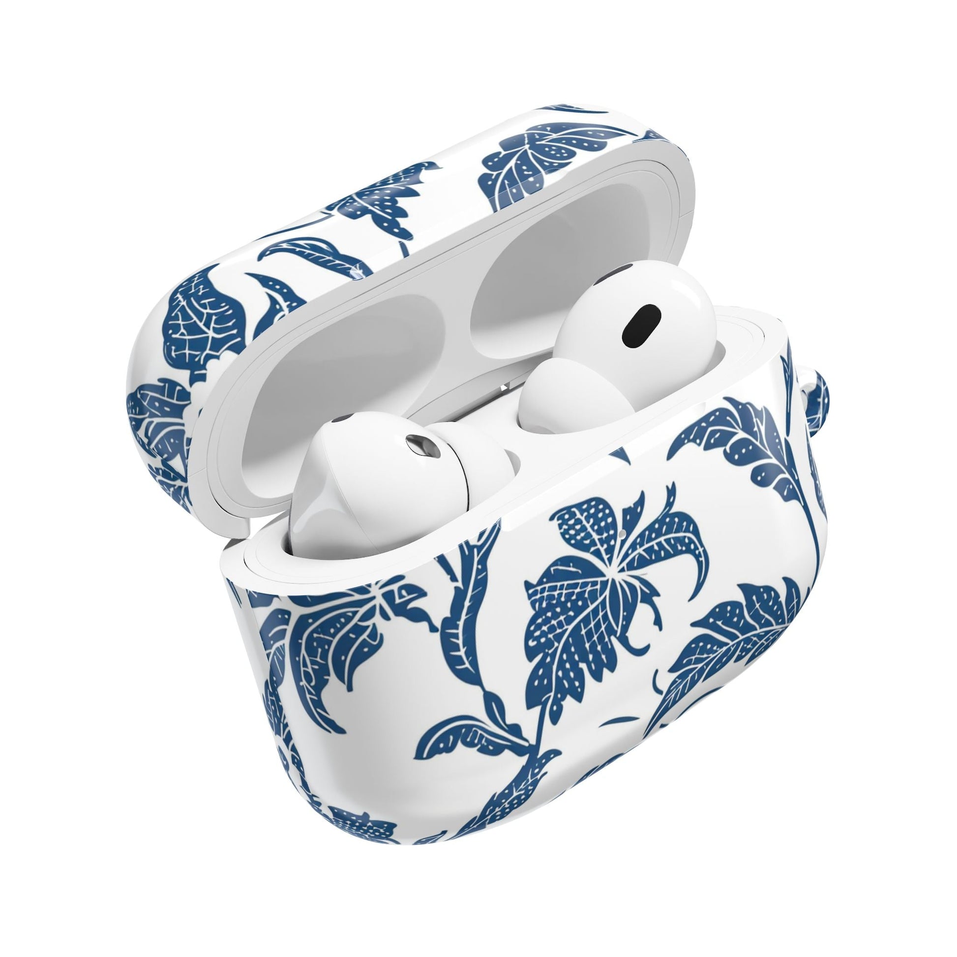 AirPod Case — Blue Floral Vintage Porcelain Pattern - DIGITAL X