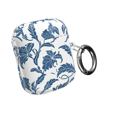 AirPod Case — Blue Floral Vintage Porcelain Pattern - DIGITAL X