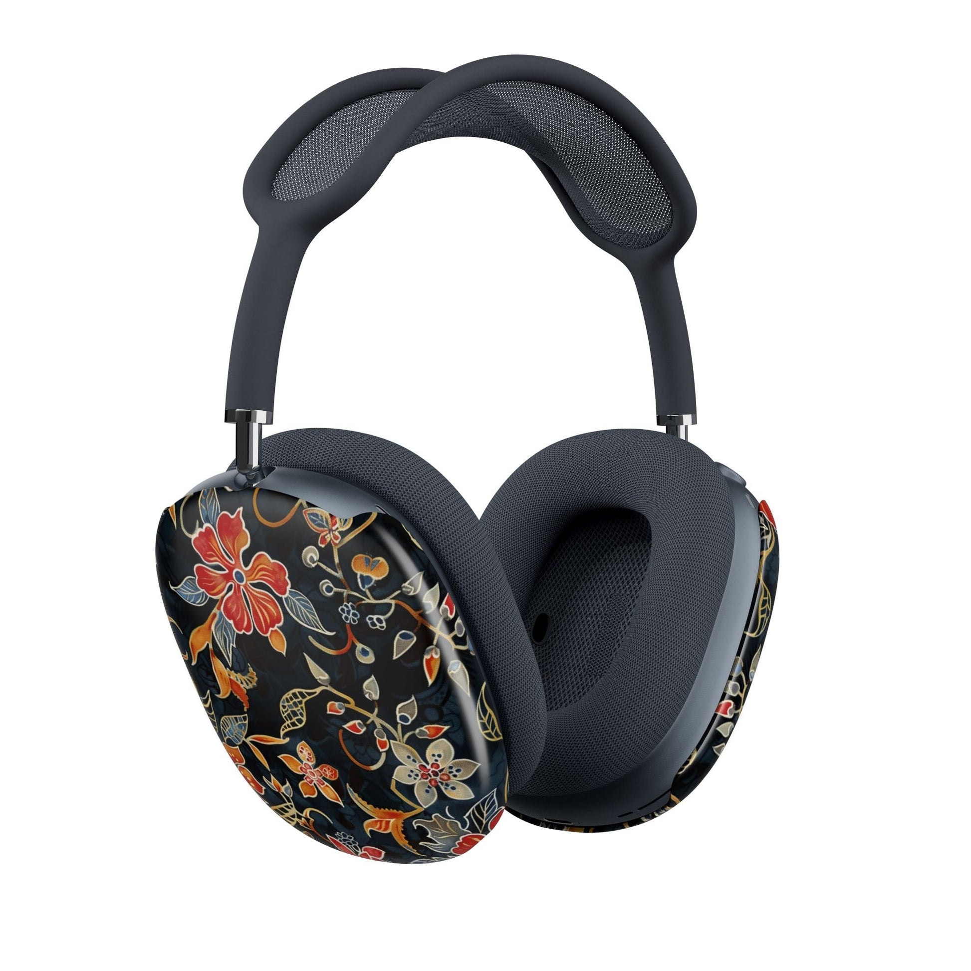 AirPod Max Case — Black Floral Vintage Pattern - DIGITAL X