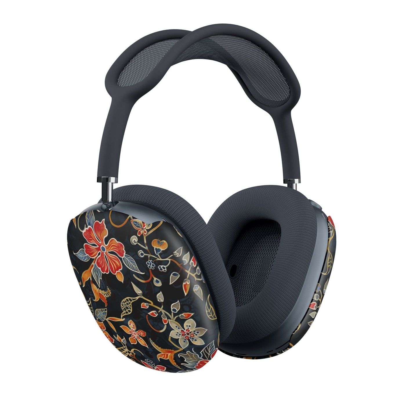 AirPod Max Case — Black Floral Vintage Pattern - DIGITAL X