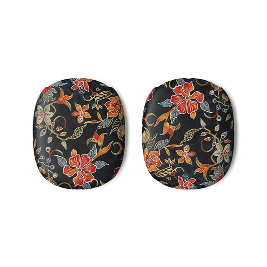 AirPod Max Case — Black Floral Vintage Pattern - DIGITAL X