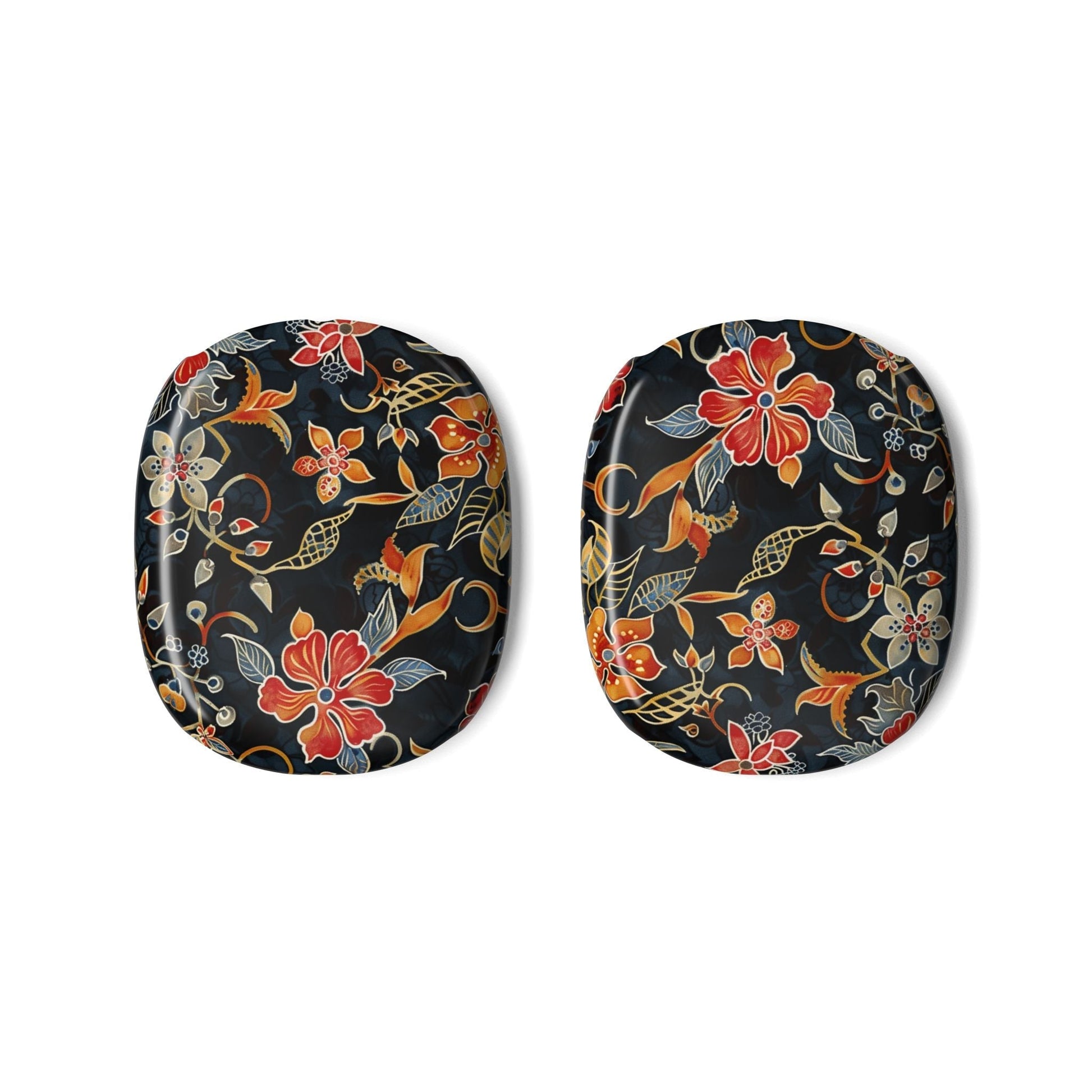 AirPod Max Case — Black Floral Vintage Pattern - DIGITAL X