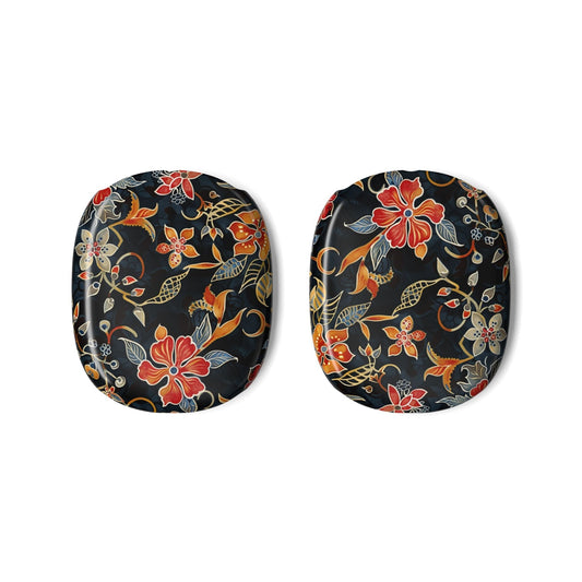 AirPod Max Case — Black Floral Vintage Pattern - DIGITAL X